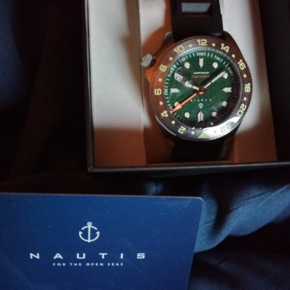 Nautis Accessories Nautis Global Dive Grey Mens Watch Poshmark